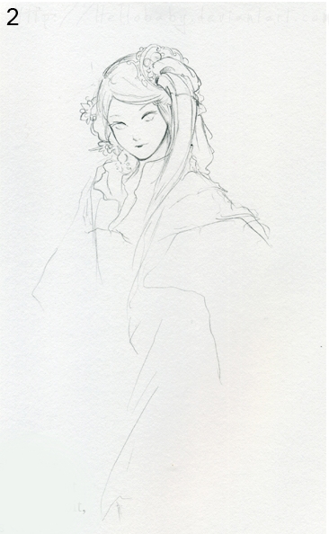 366x594 Step By Step Drawing Of Ghost - Ghost Face Sketch