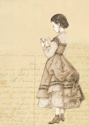 300x424 Ghost Of Christmas Past In A Christmas Carol - Ghost Of Christmas Past Sketch