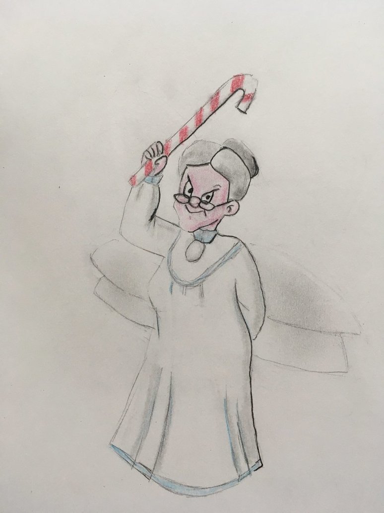 774x1032 Granny As The Ghost Of Christmas Past By Captainedwardteague On - Ghost Of Christmas Past Sketch