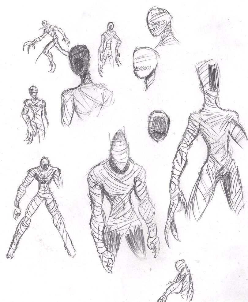 810x987 Ghost Sketches By Heavy147 - Ghost Sketch