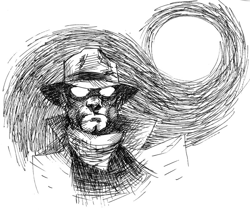 800x675 Green Ghost Sketch By Scottygod - Ghost Sketch