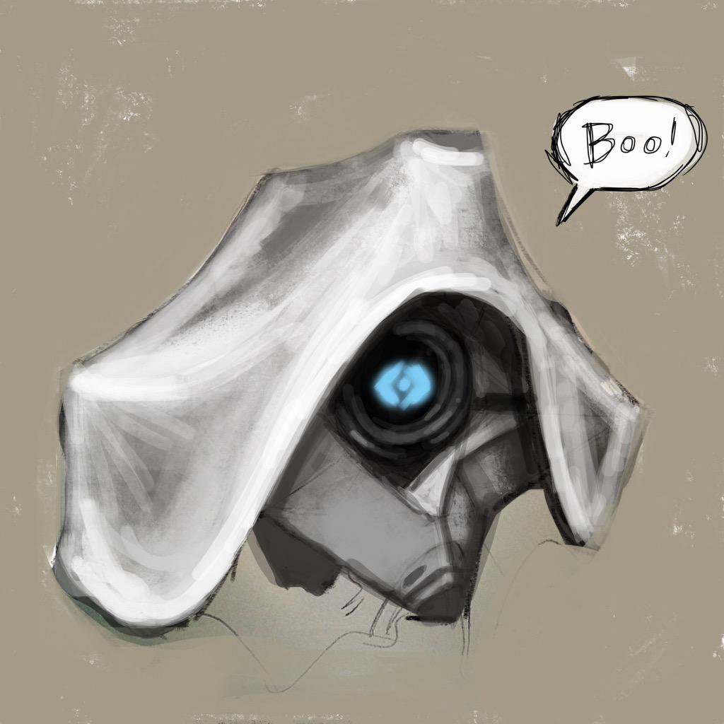 1024x1024 Rb Illustrations On Twitter Quick Procreate Sketch Over A Old - Ghost Sketch