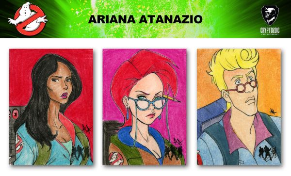600x363 Ghostbusters Trading Cards Sketch Previews Part 5 Cryptozoic - Ghostbusters Sketch