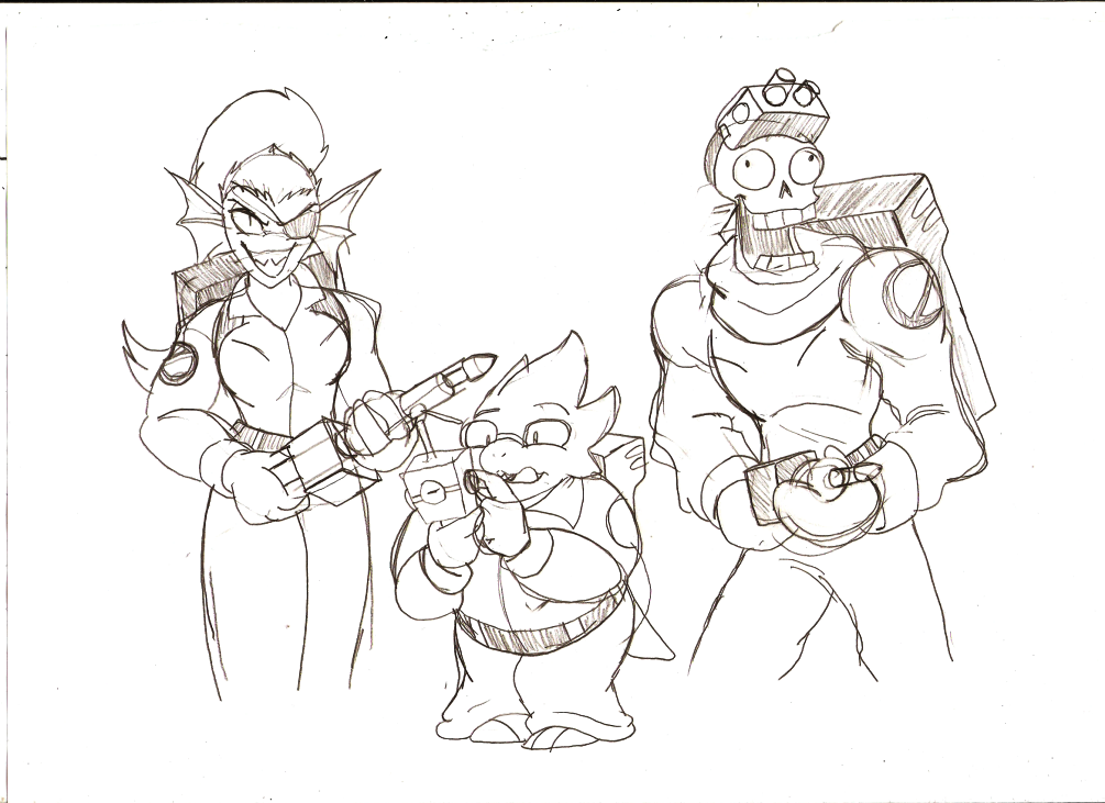 1005x731 Undertale X Ghostbusters - Ghostbusters Sketch