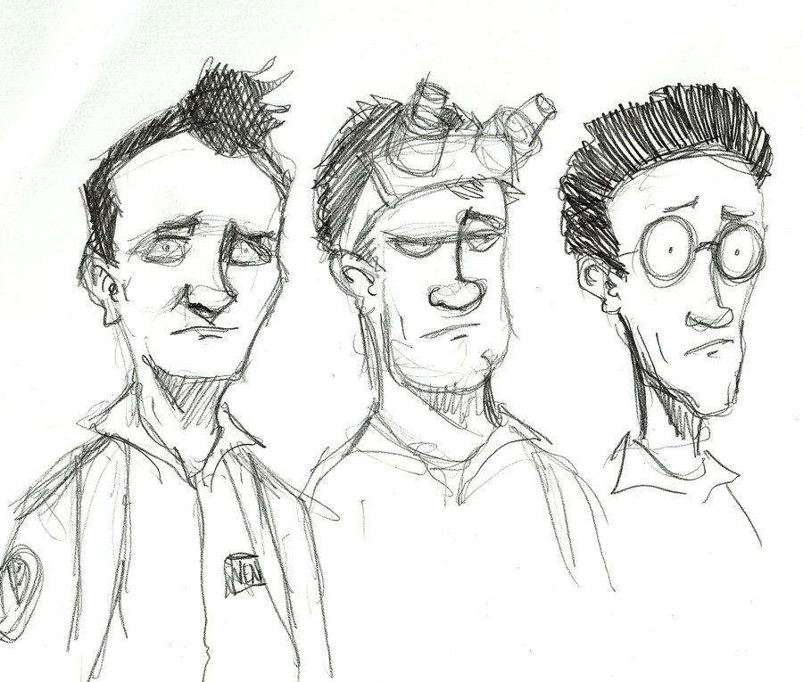 900x765 Ghostbusters Sketch By Mastaczajnik - Ghostbusters Sketch