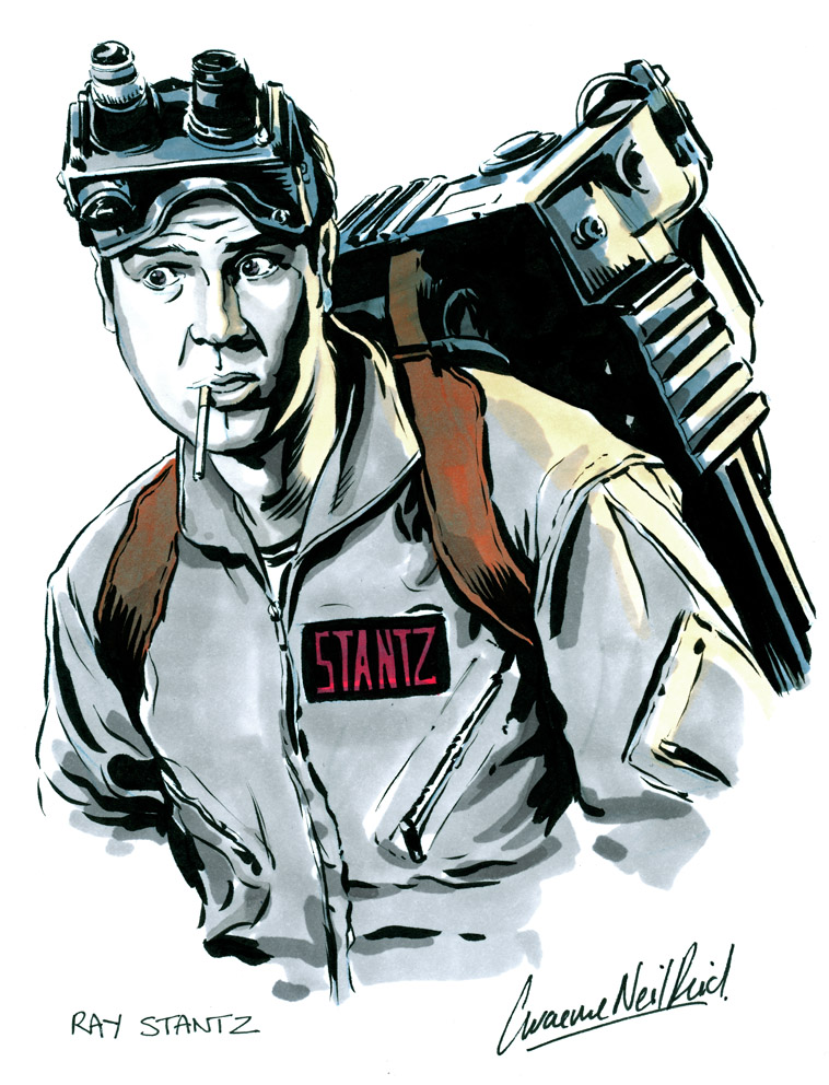 758x992 Ghostbusters Month - Ghostbusters Sketch