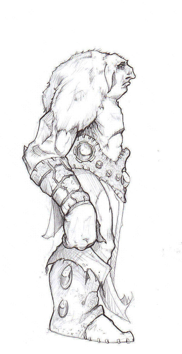 612x1189 Keith Vanzant Giant Sketches - Giant Sketch