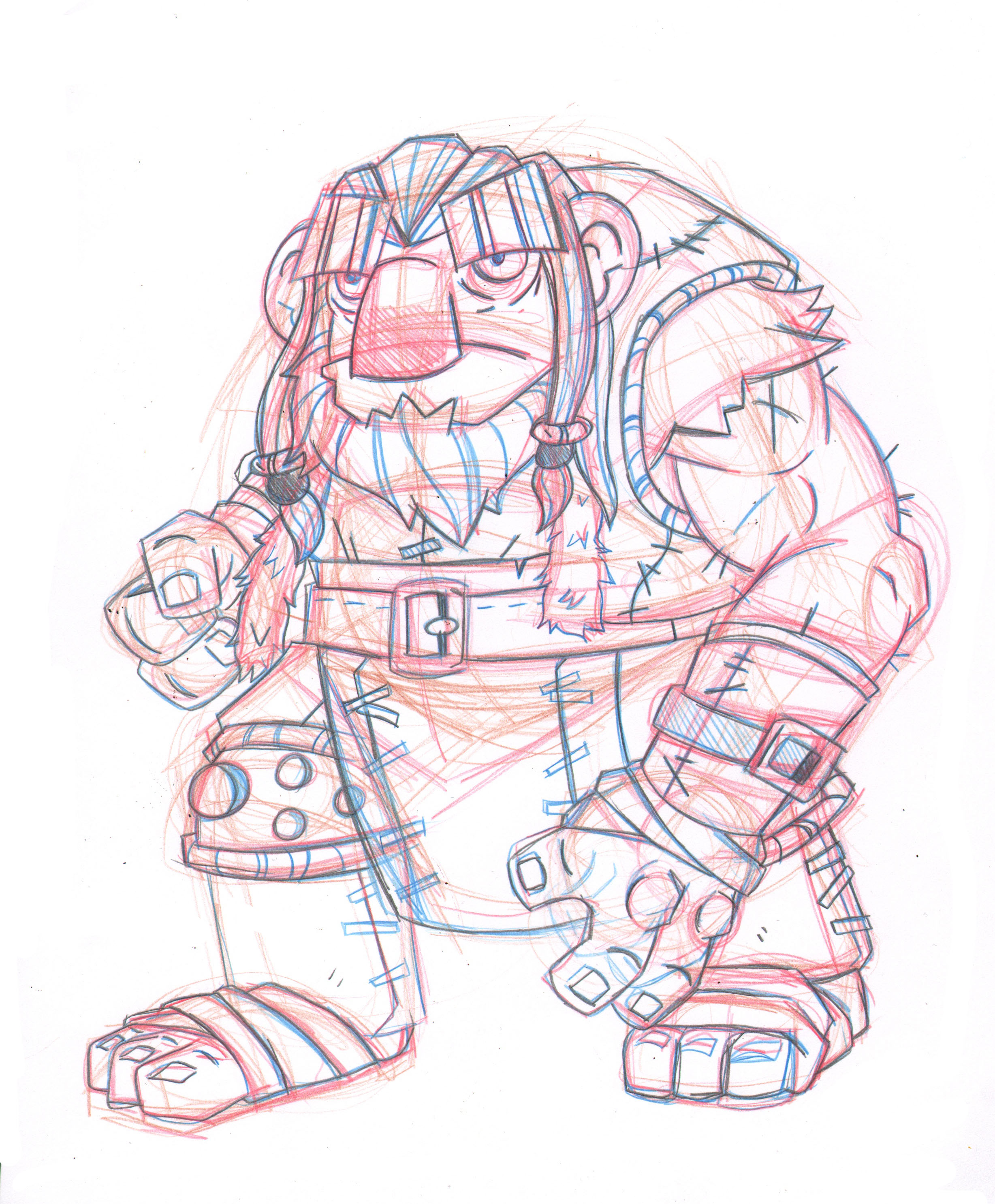 2456x2972 Sketches For An Upcoming Project Paige Connelly Illustration - Giant Sketch