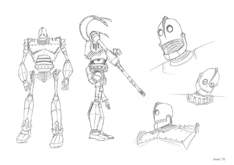 800x566 The Iron Giant Sketch 2 By Jowiel I Have A Design - Giant Sketch
