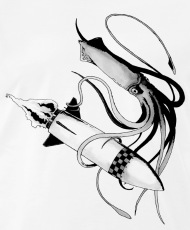 190x230 The Rusty Cage Shop Rocket Vs. Giant Squid - Giant Squid Sketch