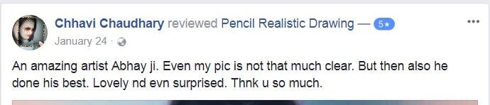 690x148 Pencil Sketch Artist - Gift Sketch