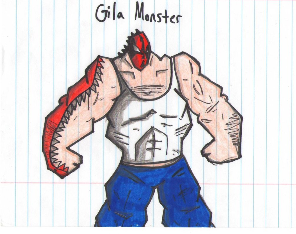 1007x794 Gila Monster Sketch By Mr Glenbro - Gila Monster Sketch