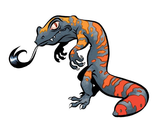 675x534 4 Photo Of 50 For Gila Monster Drawing Squadrex - Gila Monster Sketch
