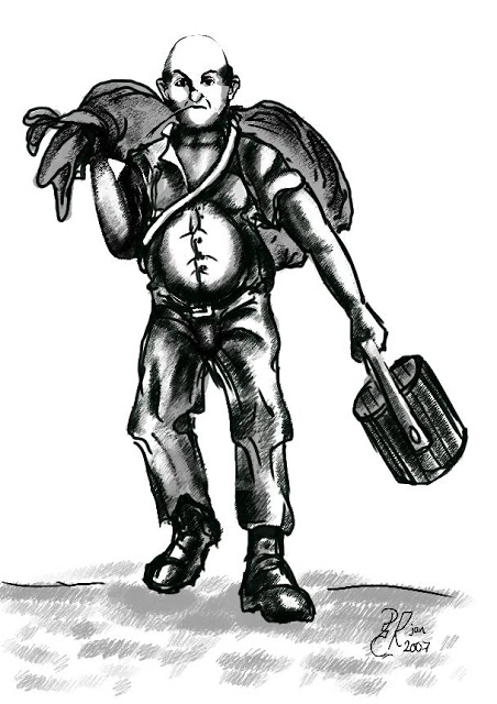 452x640 Pencil Drawing With Gimp Sketching A Character Concept - Gimp Pencil Sketch