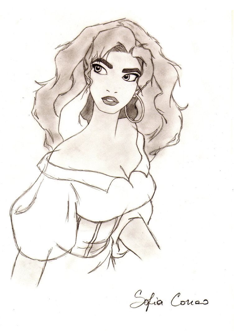 752x1063 Rough Pencil Sketch, Digital Colored In Gimp. Nothing Big Here - Gimp Sketch