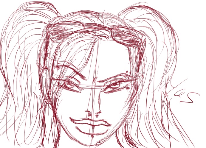 691x497 Yas.tablet.sketch.gimp. By Ravenjeangrey - Gimp Sketch