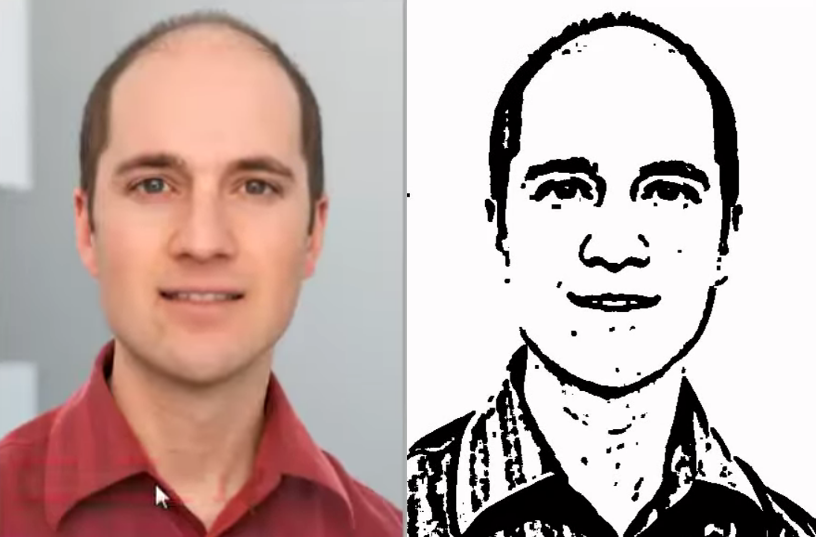 816x537 Image Editing - Gimp Sketch Effect