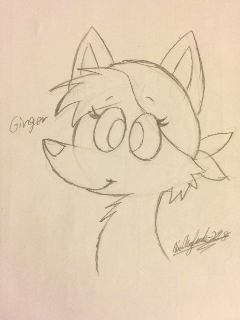 774x1032 Ginger Sketch By Niaarts459 - Ginger Sketch