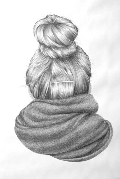 400x599 Back Of A Girl Soo Draw, Girls And Sketches - Girl Back Sketch