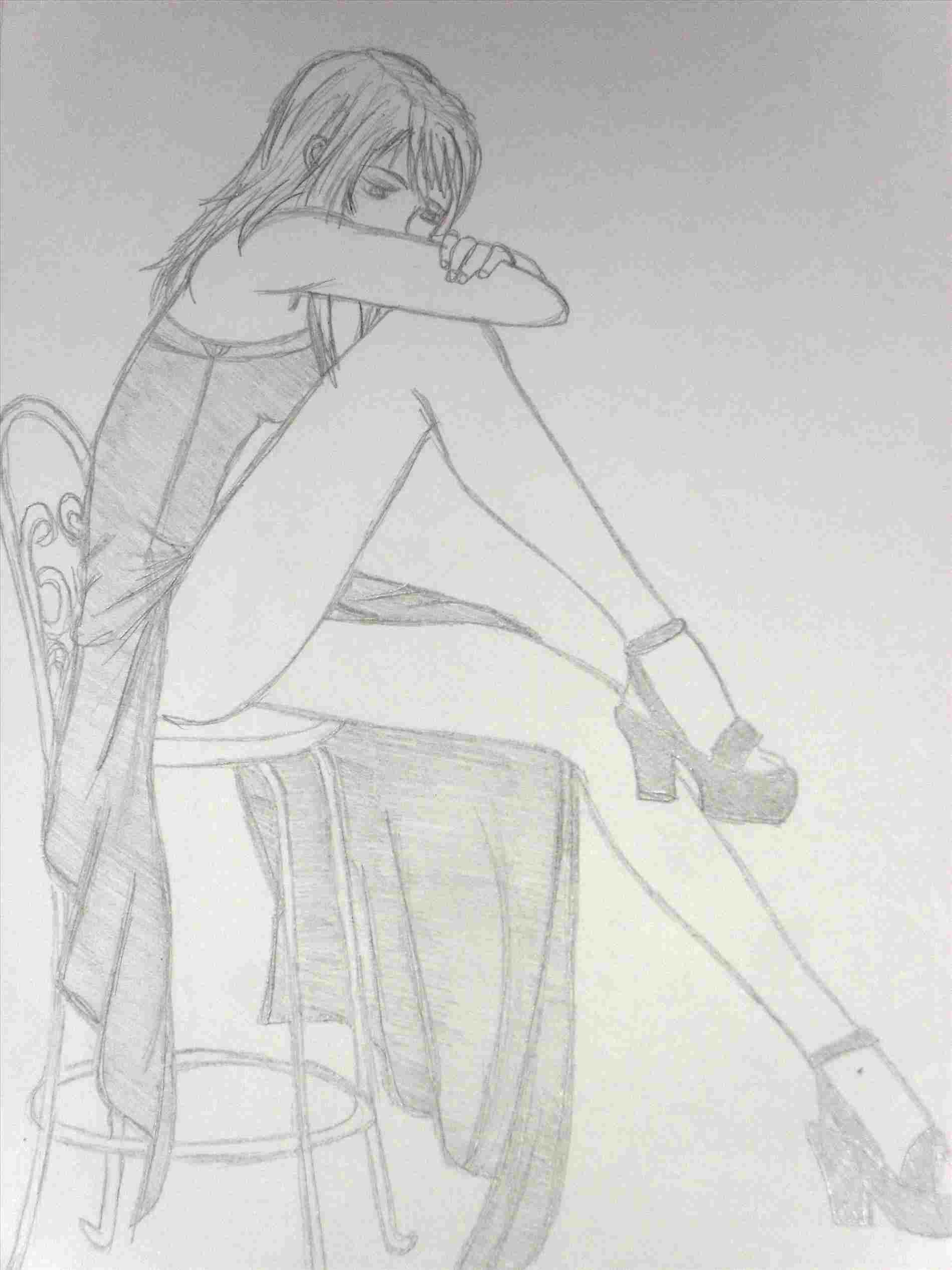 1899x2533 Easy Drawing Images Of Girl Spladdle - Girl Easy Sketch