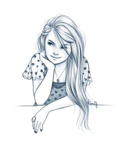 236x283 Awesome Drawings That Are Easy To Draw Just A Simple Drawing Of A - Girl Easy Sketch