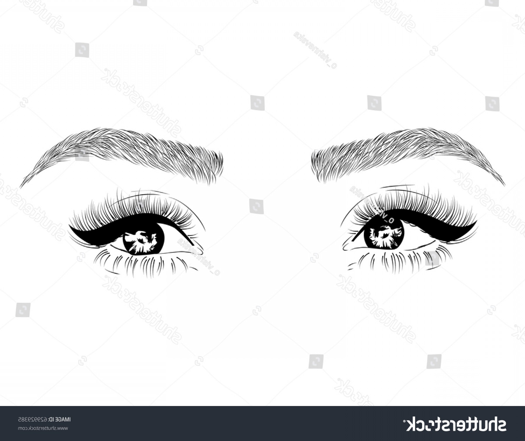 1800x1512 Beautiful Girl Eyes Sketch Vector Illustration Shopatcloth - Girl Eye Sketch