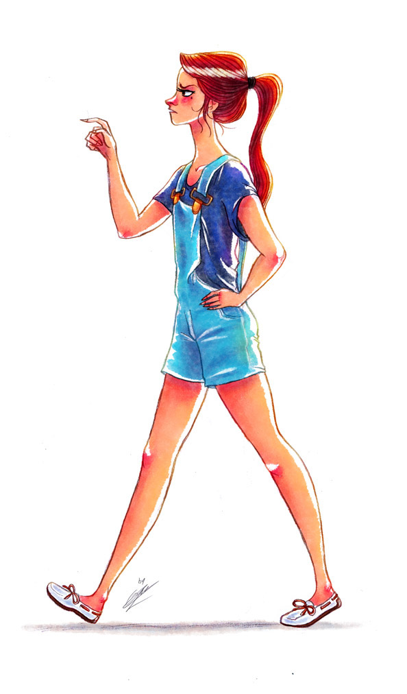 594x1012 Fashion Girls Sketches On Behance - Girl Fashion Sketch