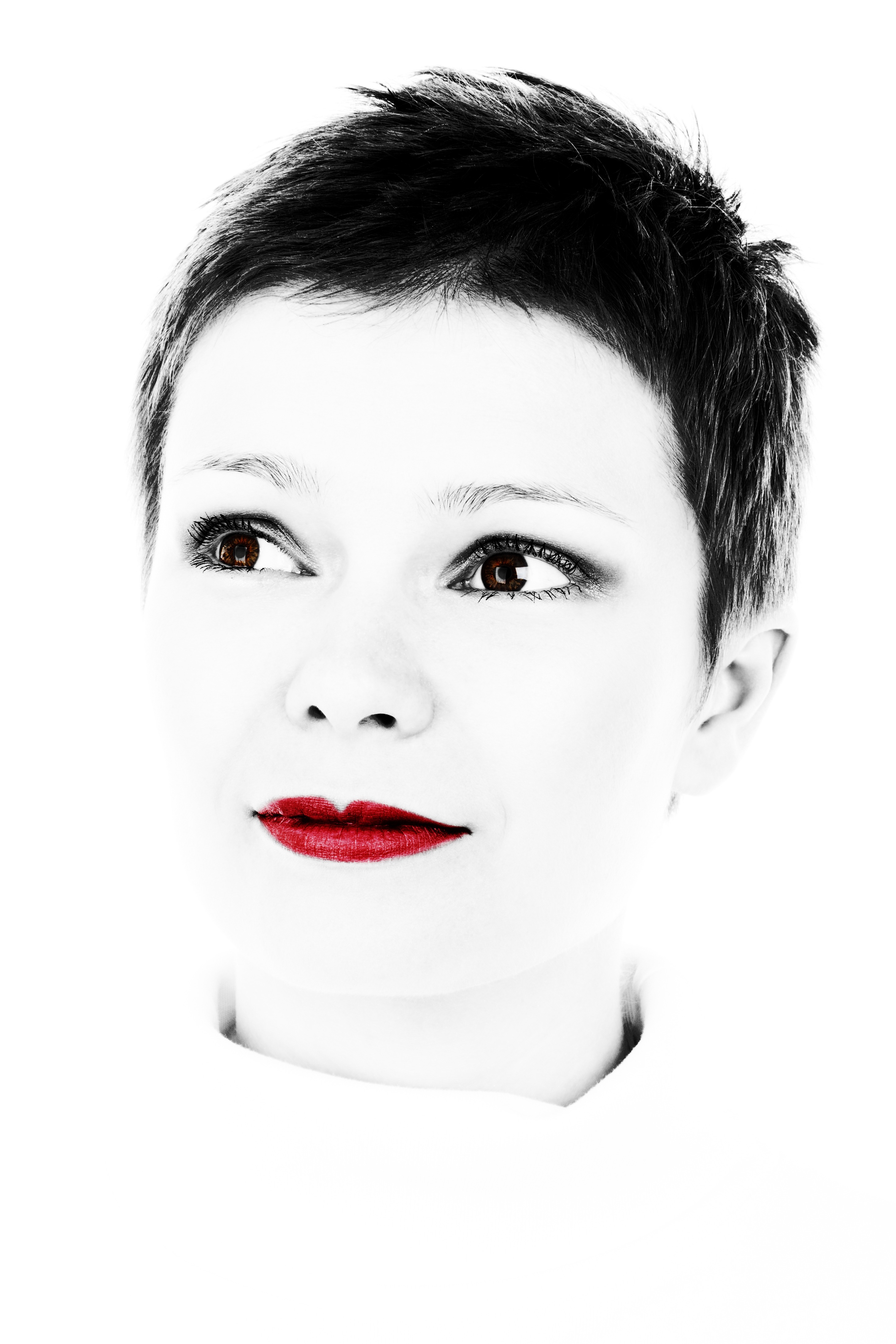 2920x4380 Free Images Person, Black And White, Girl, Woman, Hair, Isolated - Girl Nose Sketch