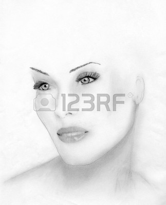 323x400 Girl Nose Sketch - Girl Nose Sketch