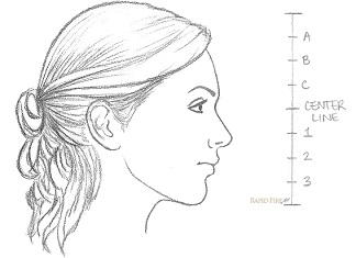 324x235 How To Draw A Face From The Side 10 Steps Rapidfireart - Girl Nose Sketch