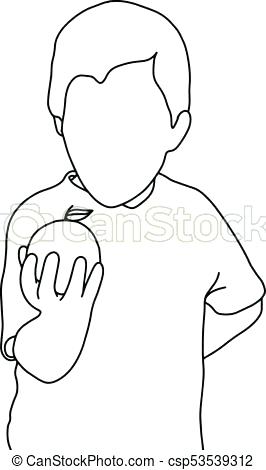 266x470 Boy Outline Clip Art Black White Boy Drawing Size Boy Girl Outline - Girl Outline Sketch