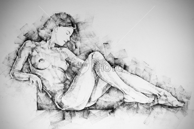 647x431 Drawing Girl Sitting Pose - Girl Poses Sketch