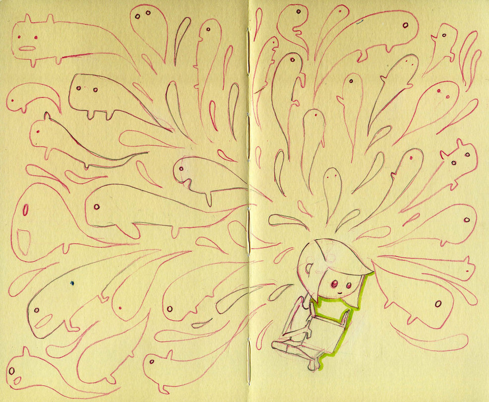 986x810 Girl Reading Book Sketch By Celiapanda - Girl Reading A Book Sketch