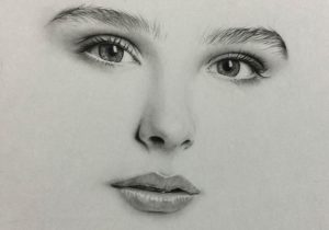 300x210 Pencil Drawing Pictures Of Women Drawing Sketch Face Cute Woman - Girl Sketch Face