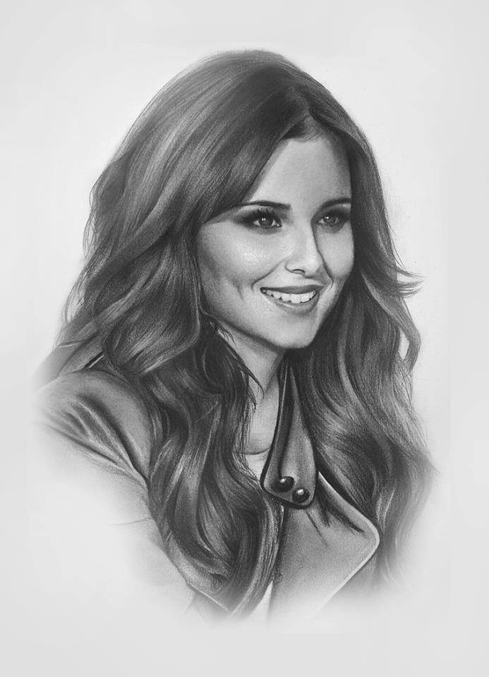 693x960 Realistic Girl Face Sketch - Girl Sketch Face