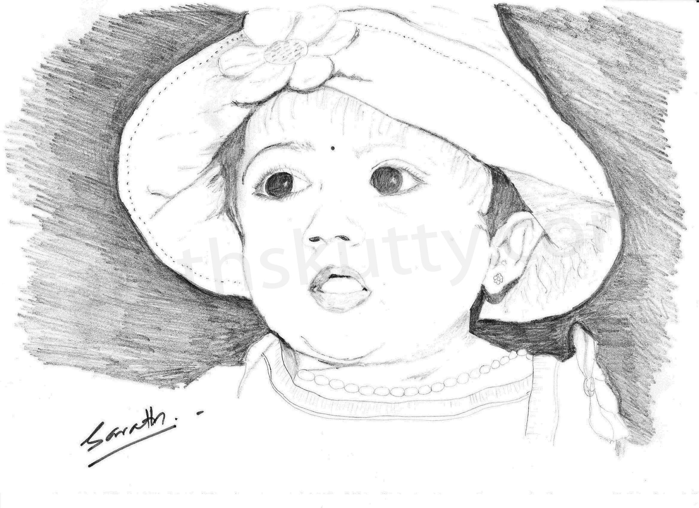 2338x1700 Sketch Of A Baby Girl Sketches Of Baby Girl - Girl Sketch Ideas
