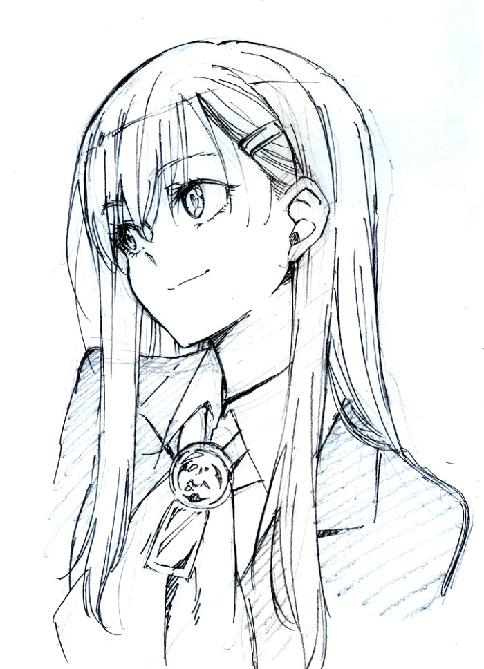 700x968 Anime Girl Drawing Ideas - Girl Sketch Ideas