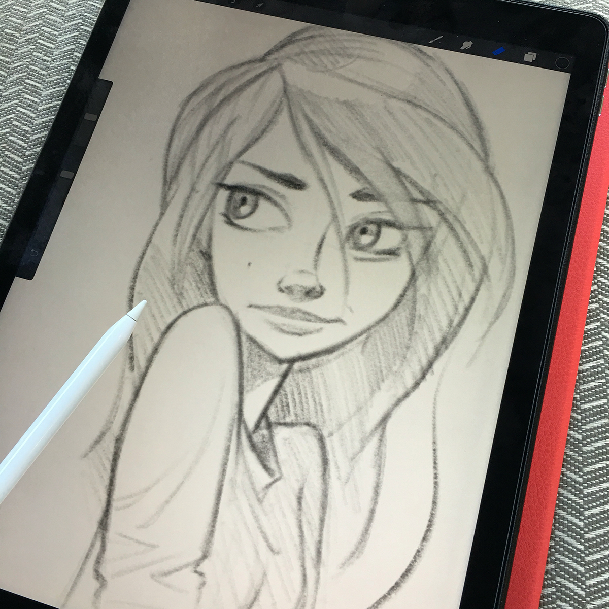 1200x1200 Random Girl Sketches On Behance - Girl Sketch Photo
