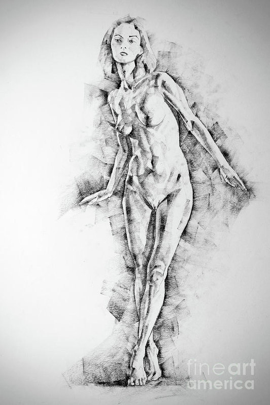 532x799 Sketchbook - Girl Standing Sketch