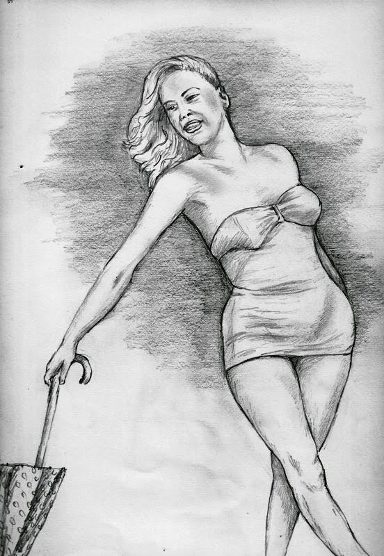 552x800 Beautiful Pencil Sketches Beautiful Pencil Sketch Of A Girl - Girl Standing Sketch