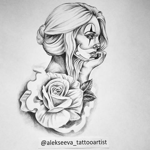 480x480 Tattooswomensfaces Ballet Amp Contemporary Dance - Girl Tattoo Sketches