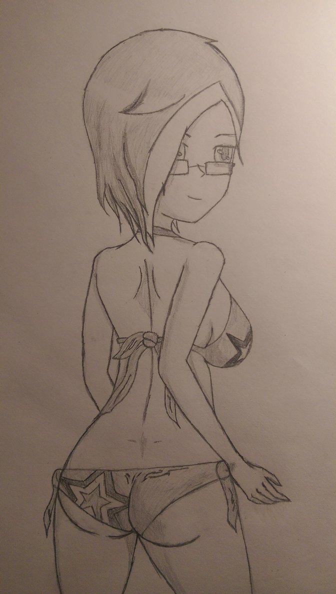 672x1188 Girlfriend Sketch (Anime Style) By Cripswagger - Girlfriend Sketch