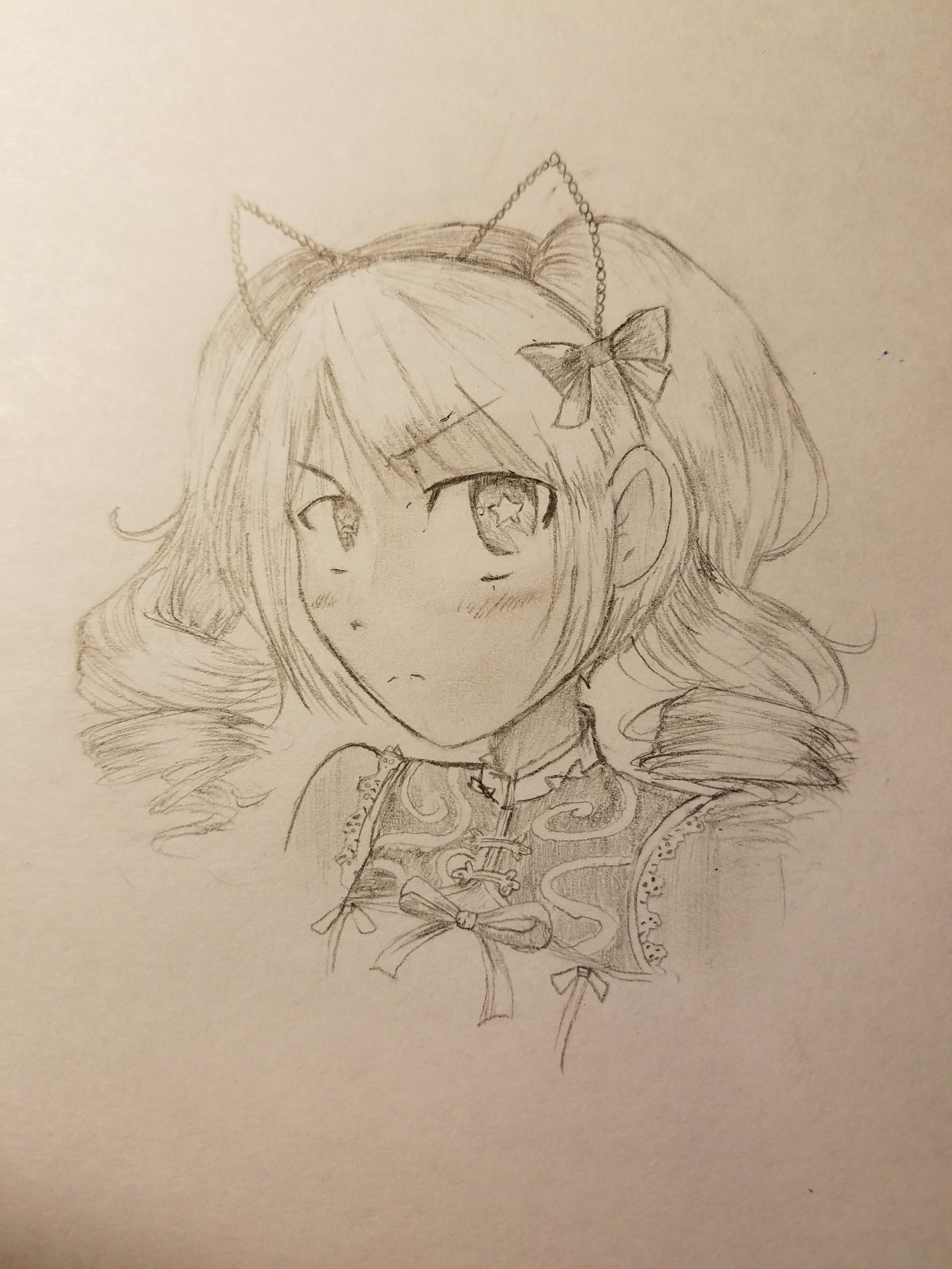 3024x4032 Dream Girlfriend Sketch - Girlfriend Sketch