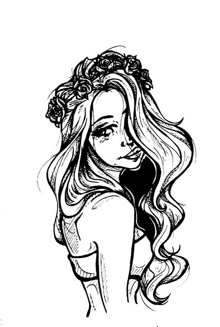 432x641 Sketchbook Andrew Marks Art - Girls Sketch Book