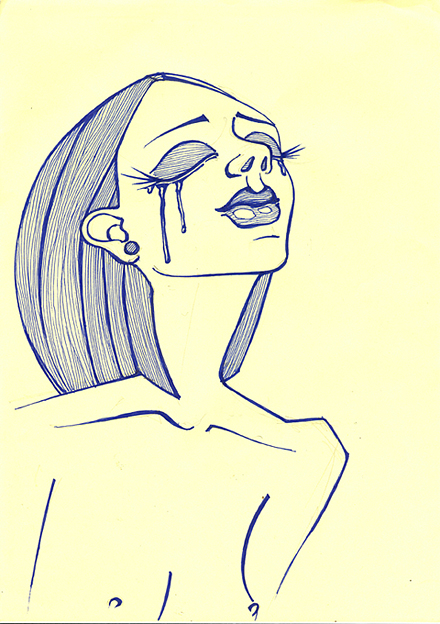 440x624 Girly Sketches On Behance - Girly Sketches