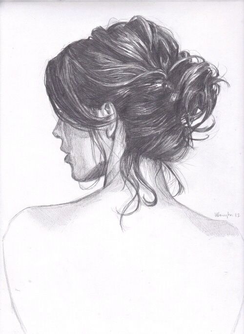 500x685 Imagen De Hair, Girl, And Drawing Figure Studies - Girly Sketches