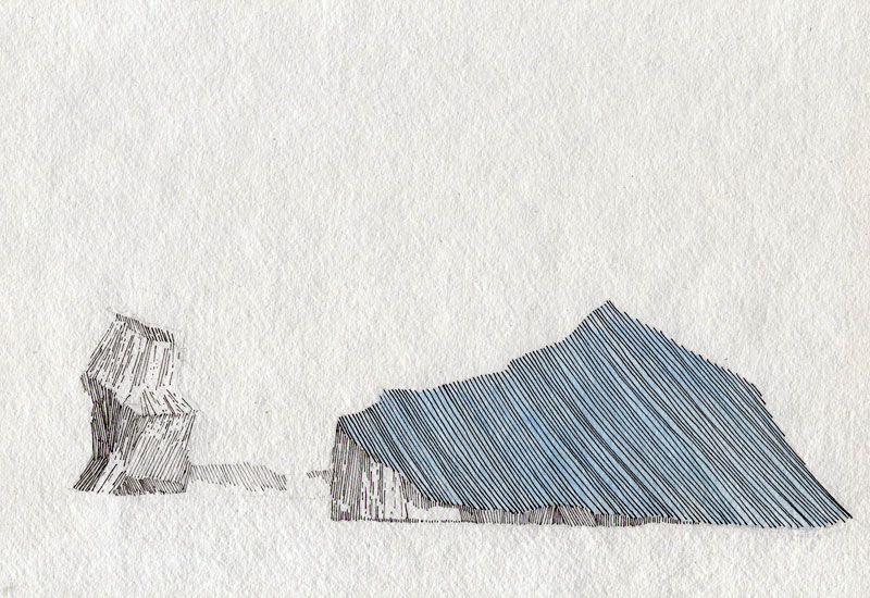 800x550 Inga Doroszdrawings - Glacier Sketch