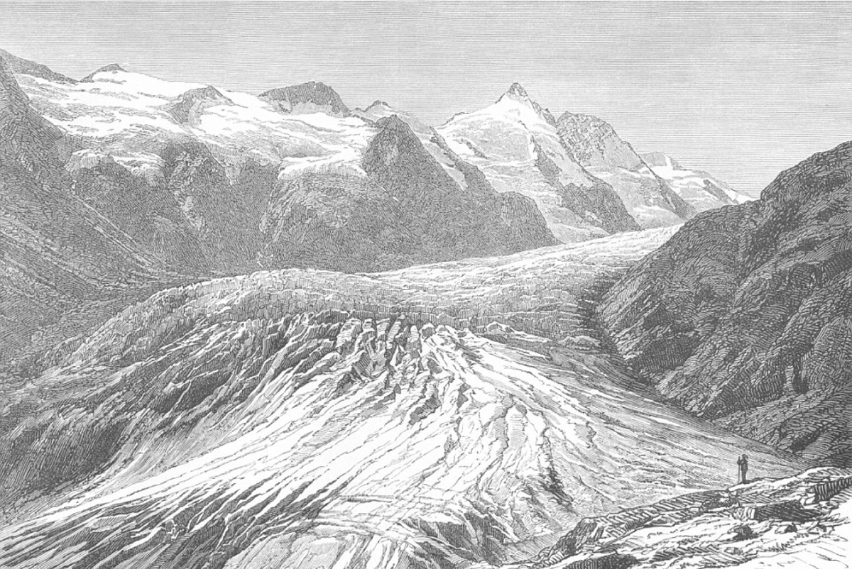 Glacier Sketch at Explore collection of Glacier Sketch