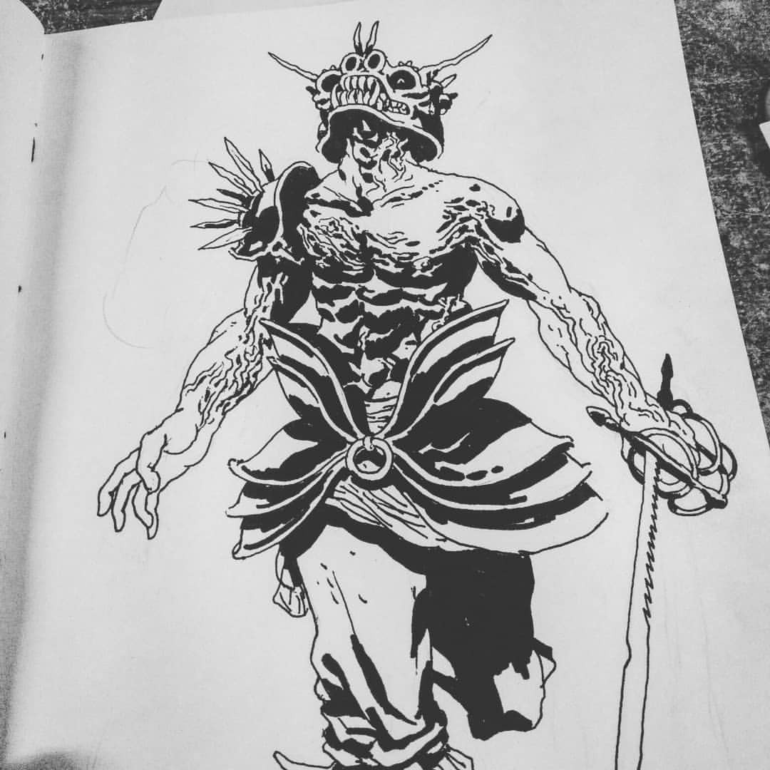 1080x1080 Tyler Landry - Gladiator Sketch