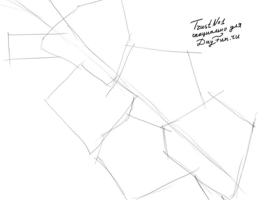 933x700 How To Draw A Gladiolus Step By Step - Gladiolus Flower Sketch